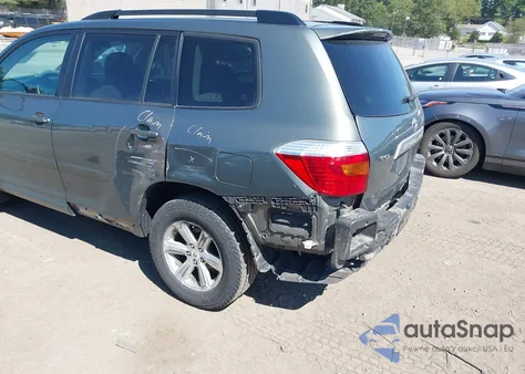 2009 Toyota Highlander из США, поврежденный, VIN JTEDS41A092074204